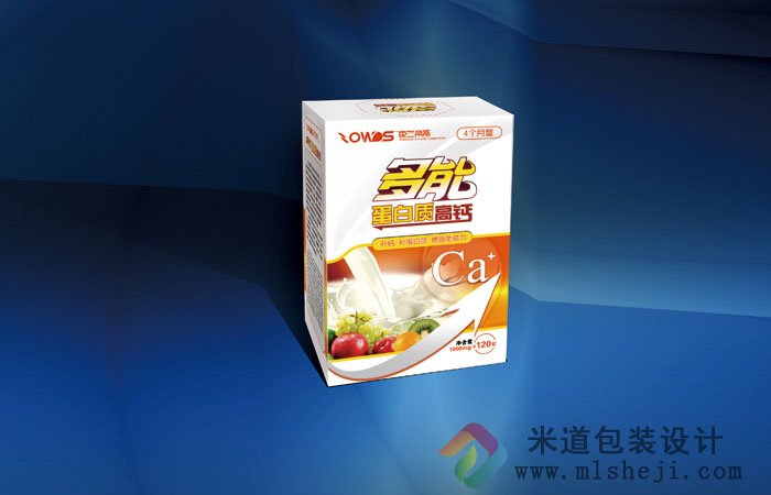 儿童健脑钙片包装设计