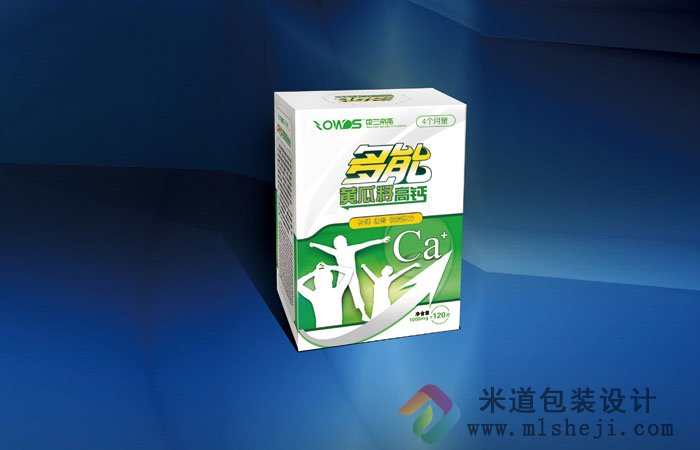 儿童健脑钙片包装设计