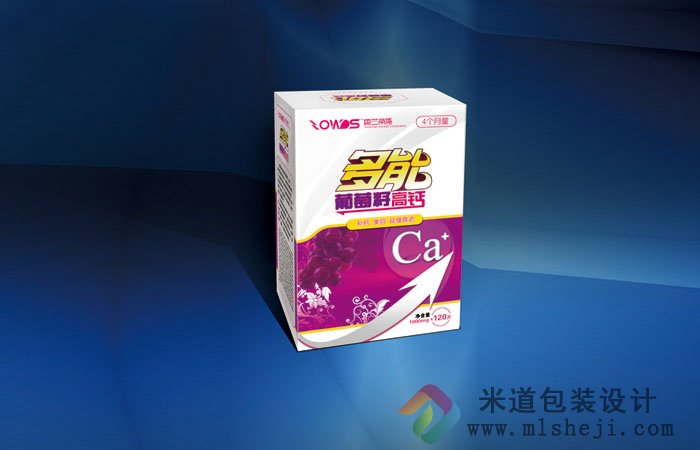 儿童健脑钙片包装设计