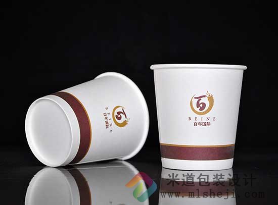 一次性纸杯设计 广告纸杯定做